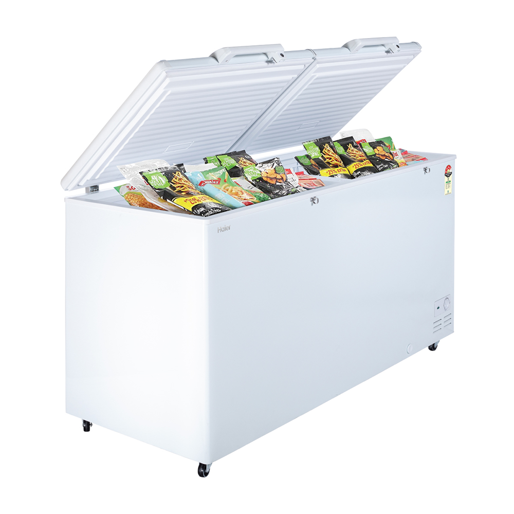 Haier Deep Freezer 788L, Hard Top Convertible Double Door (White)